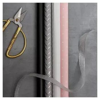 Набор упаковочной бумаги для цветов «Нежная геометрия», 50 х 70 см