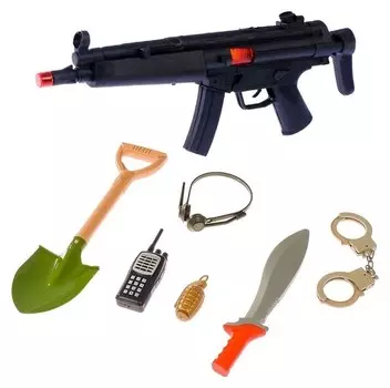 Набор военного Пехотинец 7 предметов