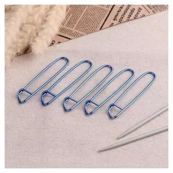 Набор вспомогательных булавок для вязания, 9 см, 5 шт