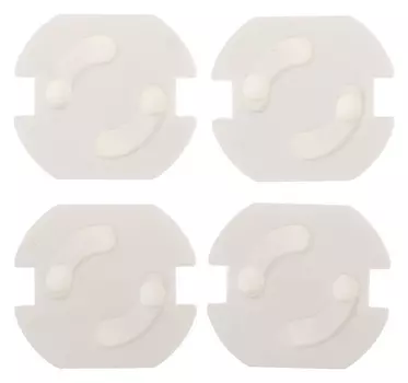 Набор заглушек для розеток, 4 шт.