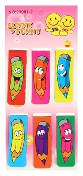 Набор закладок "Веселый карандаш"
