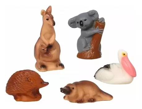 Набор «Животные австралии», 4-10 см