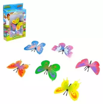 Набор животных «Бабочки», 5 фигурок