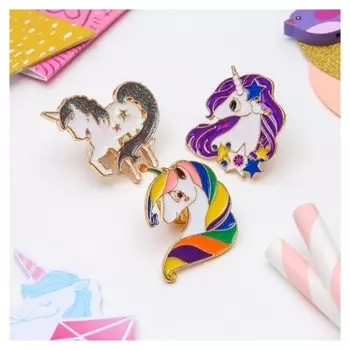 Набор значков "Единороги"