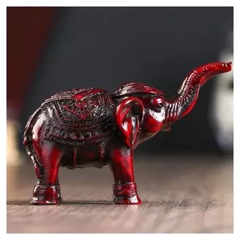 Нэцкэ слон попона мал