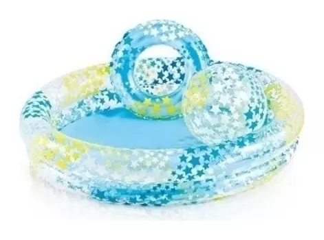 Надувной бассейн Шарики