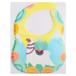 Нагрудник непромокаемый, мягкий на пороллоне "Лама"