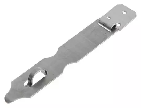 Накладка дверная Tundra, нда, 180 мм, без покрытия, 1 шт.