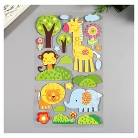 Наклейка EVA "Детские картинки" 30,5х15 см