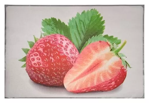 Наклейка на кафельную плитку "Клубничка" 60х90 см