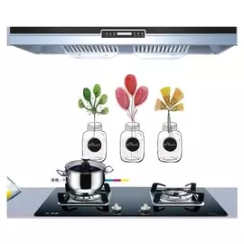 Наклейка на кафельную плитку "Три цветка" 60х90 см