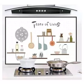 Наклейка на кафельную плитку "Вкус жизни" 60х90 см