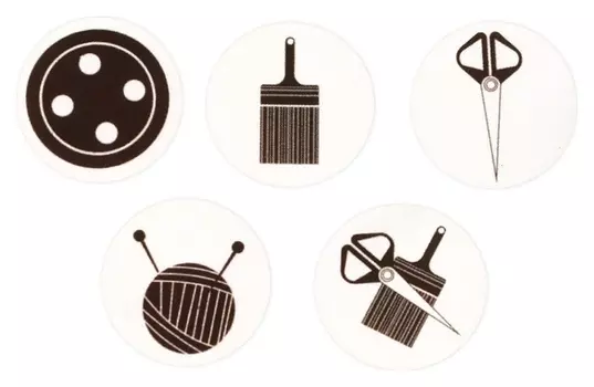 Наклейки бумажные «Самое нужное», 2 × 2 см, рулон 250 шт.