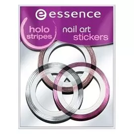 Наклейки для ногтей Голографические полоски Nail Stickers №11