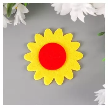 Наклейки из фетра "Герберы" (Набор 8 шт)