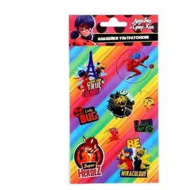 Наклейки плёночные «Леди Баг и супер-кот»