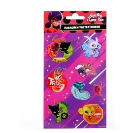 Наклейки плёночные «Леди Баг и супер-кот»