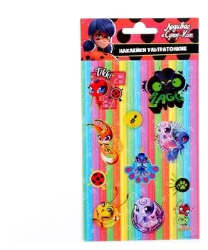 Наклейки плёночные «Леди Баг и супер-кот»