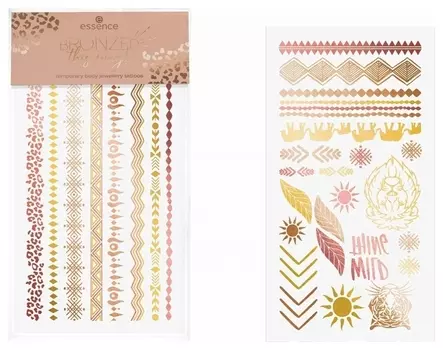 Наклейки-тату для тела Bronzed This Way