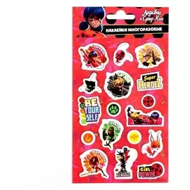 Наклейки вспененные «Леди Баг и супер-кот»