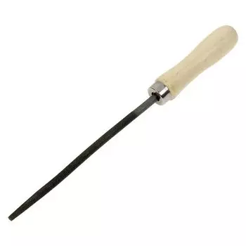 Напильник "Сибртех", 150 мм, круглый, деревянная ручка