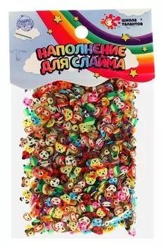 Наполнение для слайма, пакет 20 г, мордашек животных