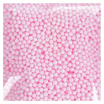 Наполнитель для шаров и слаймов «Пенопласт», 0,5 см, 20 г, цвет розовый