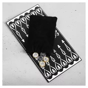 Нарды в мешочке с полем "Скорпион", 13 х 20 см