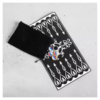 Нарды в мешочке с полем "Ссср", 13 х 20 см