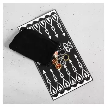 Нарды в мешочке с полем "Вдв", 13 х 20 см