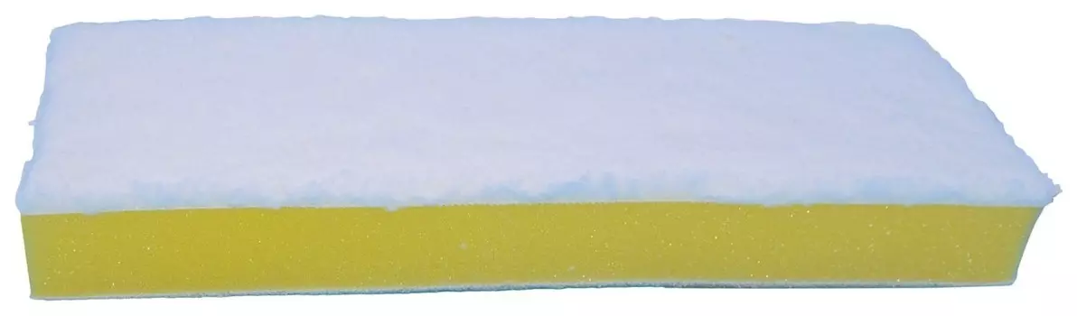 Насадка МОП для швабры самоотжимной "Бабочка" 603607, спонж/микрофибра 26 см, на липучке