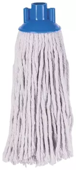 Насадка МОП веревочная для швабры, крепление еврорезьба, хлопок, длина 28 см, 200 г, Laima, 603788