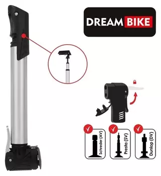 Насос телескопический Dream Bike