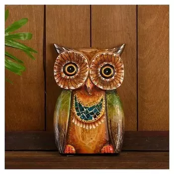 Настенное панно Сова с ожерельем