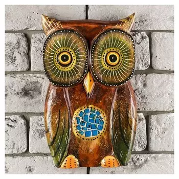 Настенное панно Сова с узором"