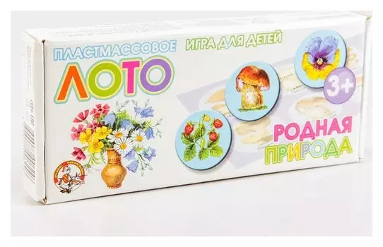 Настольная игра Лото Родная природа