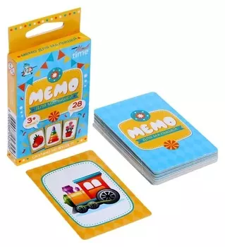 Настольная игра «Мемо», для малышей