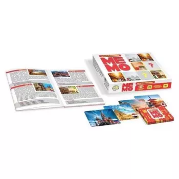 Настольная игра Мемо Флаги и столицы