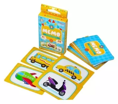 Настольная игра «Мемо. транспорт»