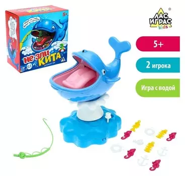 Настольная игра на ловкость «Не зли кита»