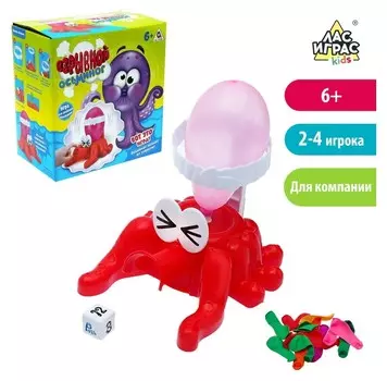 Настольная игра на везение «Взрывной осьминог»
