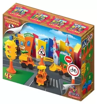 Настольная игра Строительная техника