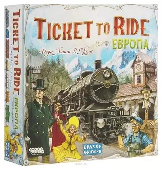 Настольная игра Ticket To Ride: европа 3-е рус. изд. 1032