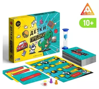 Настольная игра-викторина «Детки Vs предки», 10+