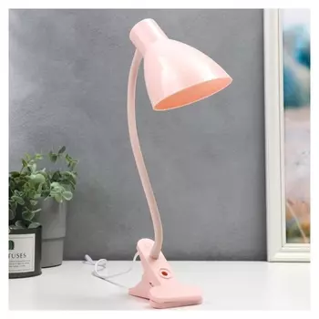 Настольная лампа 16700/1pk Е27 15вт нежно-розовый