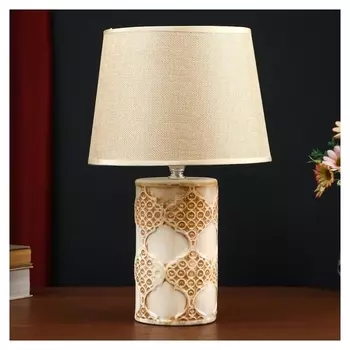 Настольная лампа 32032/1 E14 40вт бежевый 22,5х22,5х36,5 см