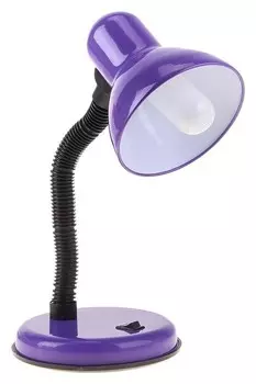 Настольная лампа с кнопкой Lilac, фиолетовая