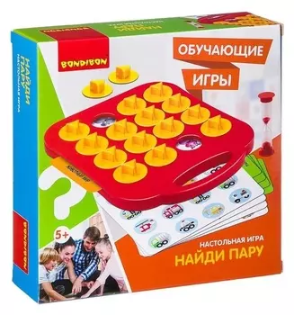 Настольная обучающая игра Найди пару