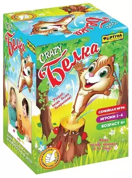 Настольная семейная игра Crazy белка