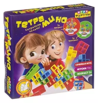 Настольная семейная игра Тетрамино